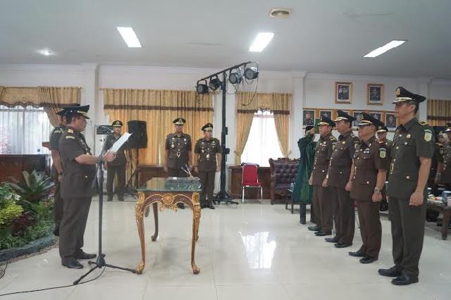 Subekhan Resmi Jabat Aspidsus Kejati Riau